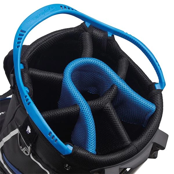 TaylorMade Stand 8.0 Bag Black White Blue - Image 2