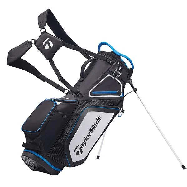 TaylorMade Stand 8.0 Bag Black White Blue
