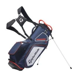 TaylorMade Stand 8.0 Bag Navy White Red