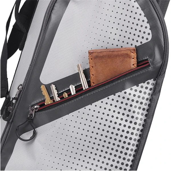 TaylorMade Quiver Stand Bag Grey Lite White - Image 3