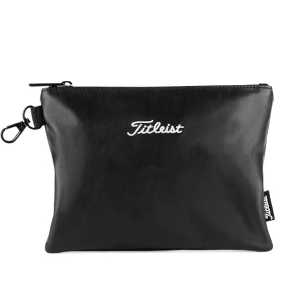 Titleist Classic Zippered Pouch Black