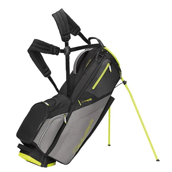 TaylorMade Flextech Stand Bag Black - Lime Neon