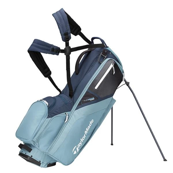 TaylorMade Flextech Stand Bag Titanium - Blue Steel