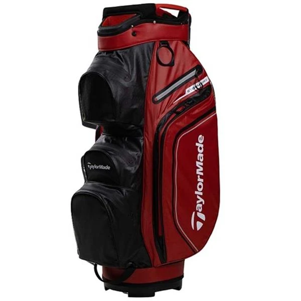 TaylorMade StormDry W/P Cart Bag Red - Black