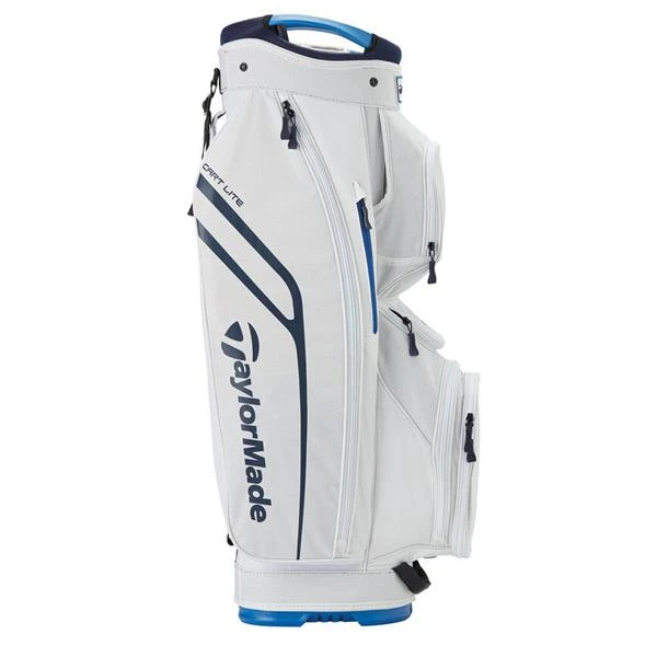 TaylorMade Cart Lite Bag Grey - Navy - Image 3