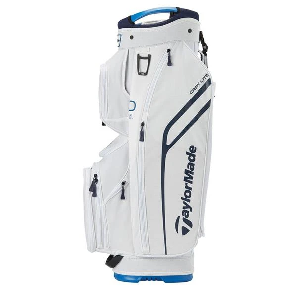 TaylorMade Cart Lite Bag Grey - Navy - Image 4