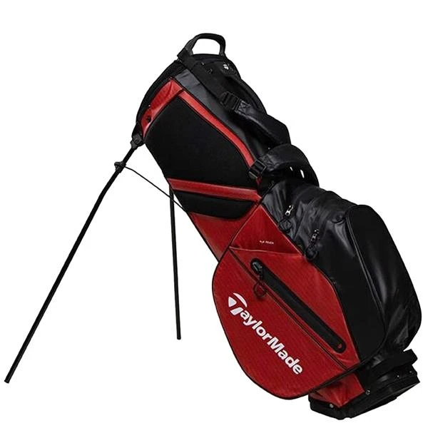TaylorMade Flextech W/P Stand Bag Red - Black - Image 3