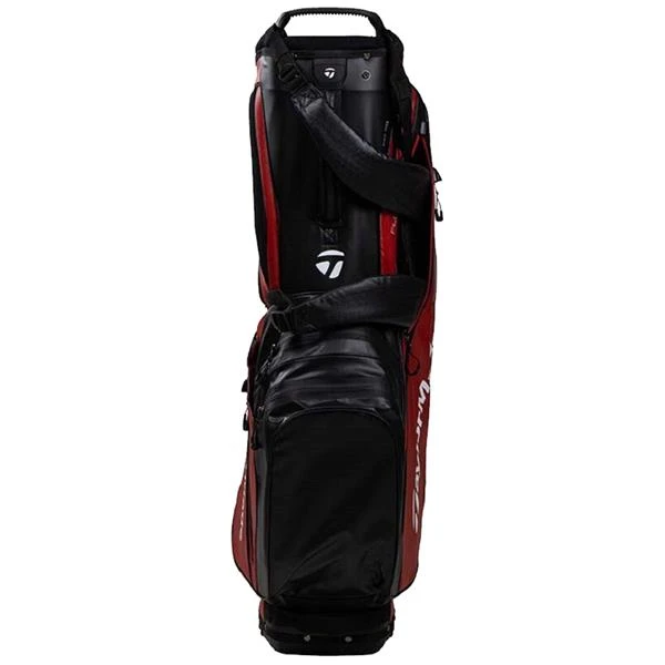 TaylorMade Flextech W/P Stand Bag Red - Black - Image 4