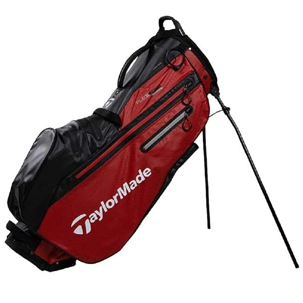 TaylorMade Flextech W/P Stand Bag Red - Black