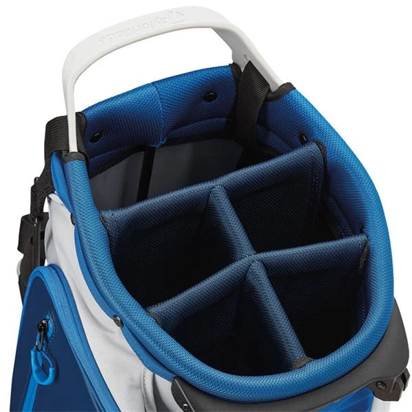 TaylorMade Flextech Stand Bag Grey - Blue - Image 2