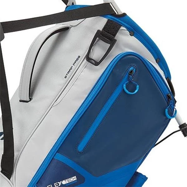 TaylorMade Flextech Stand Bag Grey - Blue - Image 5