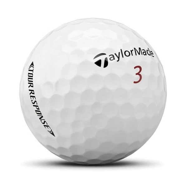 TaylorMade Tour Response Golf Ball Dozen White - Image 2