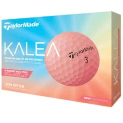 TaylorMade Kalea Golf Ball Dozen Peach