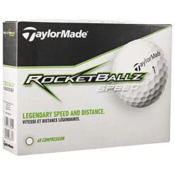TaylorMade RocketBallz Speed Ball Dozen White