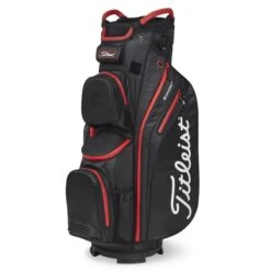 Titleist Cart 14 StaDry Bag Black Black Red
