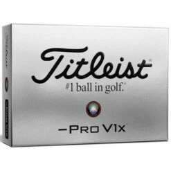 Titleist Left Dash Pro V1X Golf Balls White