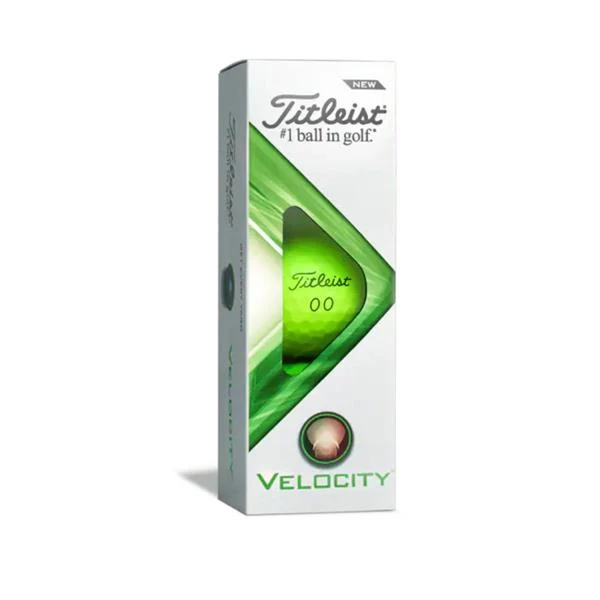 Titleist Velocity Golf Balls Dozen Matte Green - Image 4
