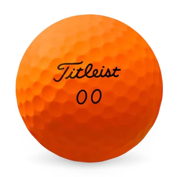 Titleist Velocity Golf Balls Dozen Matte Orange - Image 2