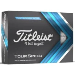 Titleist 22 Tour Speed Golf Balls Dozen White