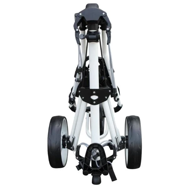 Junior 3 Wheel Push Trolley Black - Image 2