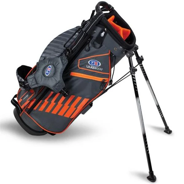 Junior 51" Stand Bag Grey Orange