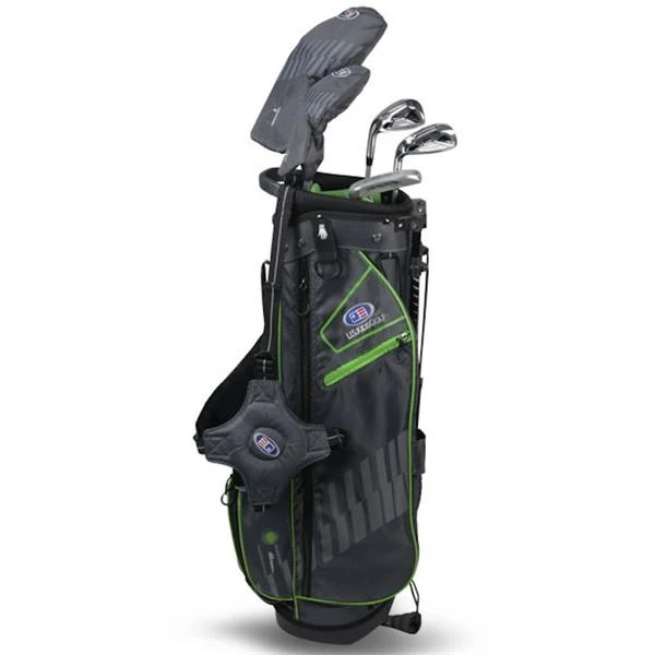 Junior 57" 5 Club Stand Set Left Hand Grey Green - Image 2