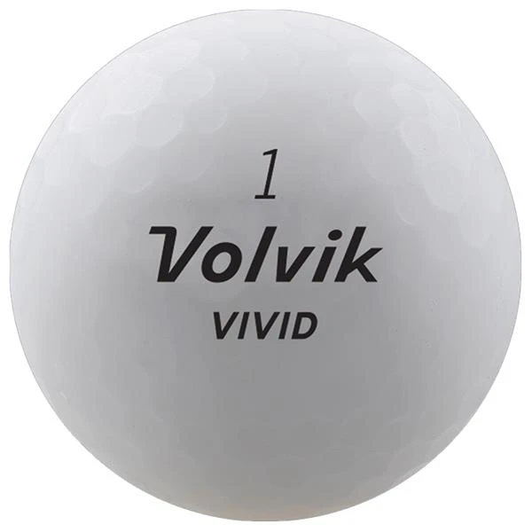 VIVID Mat Coloured Balls Dozen White - Image 2