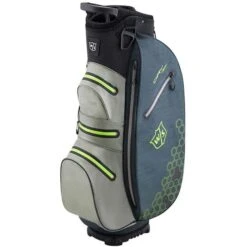 Wilson Dry Tech II Cart Bag Black - Green