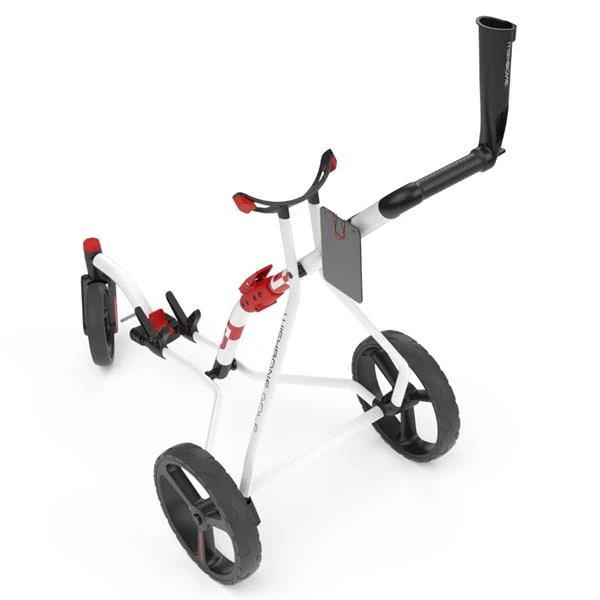 One 360 3 Wheel Cart White - Red - Image 3