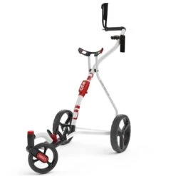 One 360 3 Wheel Cart White - Red