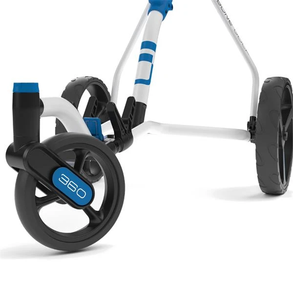 One 360 3 Wheel Cart White - Blue - Image 2