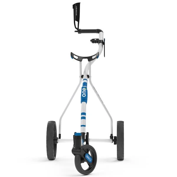 One 360 3 Wheel Cart White - Blue - Image 4