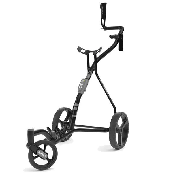 One 360 3 Wheel Cart Charcoal - Black