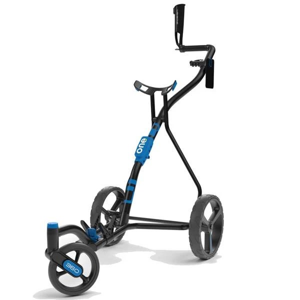 One 360 3 Wheel Cart Charcoal - Blue