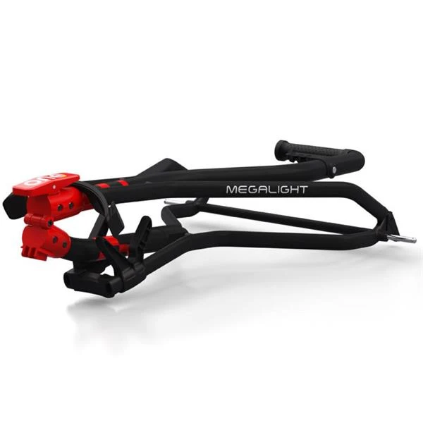 One 360 3 Wheel Cart Charcoal - Red - Image 3