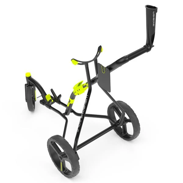 One 360 3 Wheel Cart Charcoal - Lime - Image 3