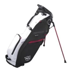 Wilson Exo Dry Lite Stand Bag Black - Red - White