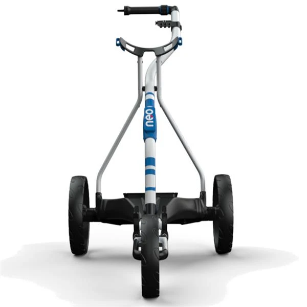 Neo 360 Electric Caddy Cart White Blue - Image 3