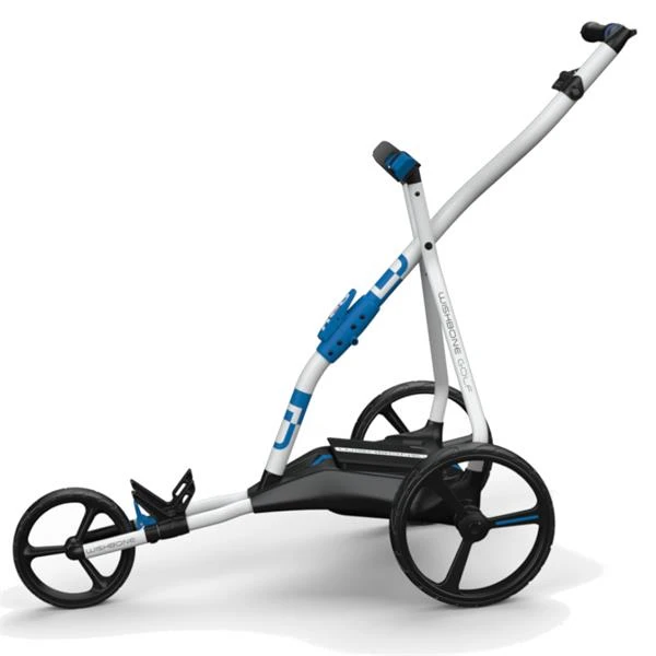 Neo 360 Electric Caddy Cart White Blue - Image 5