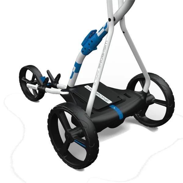 Neo 360 Electric Caddy Cart White Blue - Image 6
