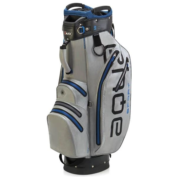 Aqua Sport 2 Cart Bag Silver - Black - Cobalt