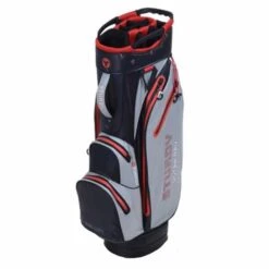 Sturdy Waterproof Cart Bag Navy Grey Red
